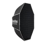 Godox UL-BOX Octa-90 Ottagonale Softbox, 90cm Parabolico Ombrello Soft Box Sgancio Rapido con Griglia, Pieghevole Softbox con Bowens Mount per Light SL60W SL100D SL100Bi MS200-V MS300-V DP400III-V