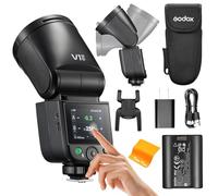 GODOX V1 Mid Godox Flash per Canon - 55Ws 650+ Flash, 1.7s Tempo di riciclo, Touch Screen