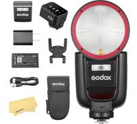 Godox V1 Pro S V1Pro S Flash con X3-S Trigger per Sony,76Ws 2.4G TTL 1/8000 HSS,500 Flashes a Piena Potenza,Tempo di Riciclo di 1.3s,Batteria Agli Ioni Litio 2980mAh,Lampada di Modellazione a LED