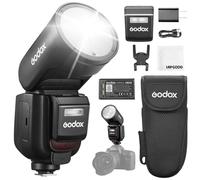 Godox V1 Pro S V1pro-S Flash TTL per Fotocamera a Testa Tonda per Sony