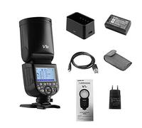 Godox V1-S Professional Flash per fotocamera Speedlight Round Head Wireless 2.4G Fresnel Zoom per Sony a7RII a7R a58 a99 ILCE6000L a7RIII a7R3 a9 a77i a77 a350
