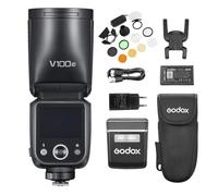 GODOX V100C Flash per fotocamera Canon EOS + Set AK-R1, modalità TTL/M