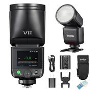 GODOX V1mid F V1midF TTL Flash Speedlite Testa Rotonda per Fotocamera Fuji 55Ws