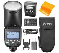 Godox V1Pro-S V1 Pro S TTL - Flash per fotocamera Sony, Godox V1-S aggiornato, 2,4 G HSS 1/8000s Li-Ion 76 Ws, flash esterno innovativo SU-1, V1Pro per fotocamere Sony