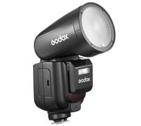 Godox V1Pro TTL Li-ion testa rotonda flash per fotocamera (nero)