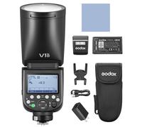 GODOX V1ProN Flash Speedlite con modalità flash M/i-TTL, HSS 1/8000 s, tempo di riciclo 1,3 s e sub-flash staccabile per fotocamere Nikon