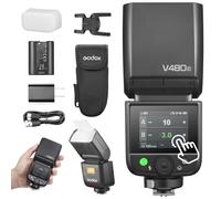 Godox V480 Flash V480C Camera Flash Built in batteria al litio 1/8000 HSS 2.4GX