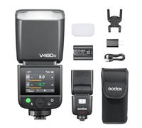 Godox V480-S Flash per Sony, GN50 High Output, Controllo Touchscreen, Carica USB-C, Tempo di riciclo rapido di 1,7 s, 650 flash a piena potenza, 2.4G X Wireless 1/8000s HSS TTL Flash Speedlite