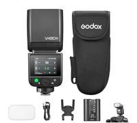 GODOX V480C TTL - Flash per fotocamera Canon, GN50 Speedlite 650, numero flash 1/8000s HSS 1,7 s, tempo di ricarica integrato 5600 K, con diffusore, compatibile con fotocamere Canon
