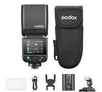 GODOX V480N TTL Flash per fotocamera Nikon, GN50 | circa 650 flash, HSS a 1/8000 di secondo, tempo di ricarica di 1,7 secondi, luce di modellazione LED integrata da 5600K