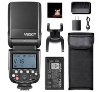 GODOX V850III Flash Fotocamera 76Ws GN60 7,2 V/2600 mAh Batteria Ricaricabile Grande Capacità, Adatto per Fotocamere Reflex Canon, Nikon, Sony, Fuji, Olympus, Panasonic, Pentax Standard Hot Shoe