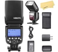 GODOX V860III-C Flash per Fotocamera per Canon Speedlite Speedlight Light | 2.4G HSS 1/8000s, 480 Shot a Piena Potenza, 7.2V/2600mAh, Tempo di Riciclo 0.01-1.5s