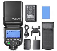 Godox V860III-C Fotocamera Flash Light Wireless TTL Trasmettitore/Ricevitore Speedlite GN60 1/8000s HSS Built-in 2.4G Wireless X System Sostituzione per Canon 1DX/5D Mark III/5D Mark II Telecamere