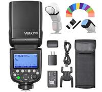Godox V860IIIN - Telecamera wireless i-TTL Speedlite con flash GN60 1/8000s HSS con batteria agli ioni di litio ricaricabile, luce di regolazione per Nikon D800/ D700/ D7100/ D7000 / D5200/ D5100