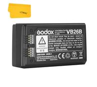Godox VB26A VB26 - Batteria al litio compatibile con Godox V1-S V1-N V1-C V1-F V1-O V1 e flash Godox V860IIIN/S/C/O/F V850III