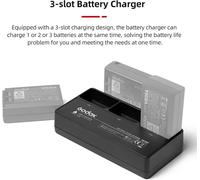 Godox V1 Stazione di ricarica multipla per batterie ricaricabili