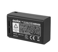 Godox WB100 Batteria AD100PRO Batteria WB100 7,2 V/2600 mAh per Flash Anulare Godox V1C V1N V1S V1F V1O V1P,Flash AD100PRO ((2024) WB100)