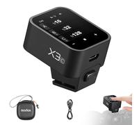 Godox X3-C TTL Trigger Flash Wireless Ampio Touchscreen OLED Modalità Wireless X a 2,4 GHz Batteria Integrata Porta Usb 32 Canali 16 Gruppi Compatibili per Fotocamera Canon