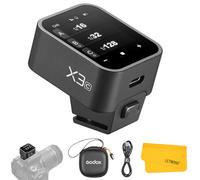 Godox X3 C X3-C Trigger Wireless per Fotocamera Canon - Trasmettitore Flash Touchscreen 2.4G, Supporto TTL Auto/Manuale/Multi, Batteria al Litio Integrata, Schermo OLED