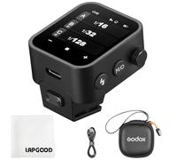 Godox X3-N Trigger Flash per Fotocamera, X3N 2.4GHz Wireless Flash Trigger con OLED Touch Screen,TCM,Batteria al Litio Incorporata (Carica di Tipo-c),TriggerFlash Wireless per Fotocamera Nikon