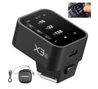 Godox X3-S X3S Wireless Flash Trigger Trasmettitore Flash Touch Screen OLED per Fotocamere Sony 2.4GHz Wireless 1/8000S HSS TTL Tcm Funzione Batteria Ricaricabile Trigger Remoto per Sony