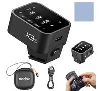 GODOX X3F 2.4G Wireless Flash Trigger Trasmettitore TTL Autoflash con ampio touchscreen OLED Modalità flash multiple con porta USB 32 canali 16 gruppi compatibili con fotocamere Fujifilm