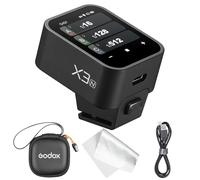 Godox X3N Trigger Touchscreen TTL per Nikon, 2.4G Wireless Flash Trigger, HSS 1/8000s, 32 Canali & 99 ID, Batteria Integrata USB-C, Controllo Modelling Light/Zoom, Compatibile con Sistema Godox X