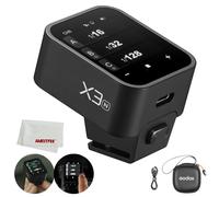Godox X3N X3 N X3-N TTL Wireless Flash Trigger, Sistema wireless 2.4GHz, Schermo LED ad alta definizione, Batteria al litio integrata compatibile con fotocamere Nikon
