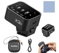 Godox X3O Trasmettitore Trigger Flash Wireless 2.4G Flash Automatico TTL con Ampio Touchscreen OLED Modalità Flash Multiple con Porta USB 32 Canali 16 Gruppi Compatibile con Fotocamere Olympis