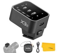Godox X3O X3-O TTL Trigger Flash Wireless per Fotocamera Olympus Panasonic, Trasmettitore Flash Touchscreen Wireless 2.4G, Supporto TTL auto/manuale/multi flash, batteria al litio integrata