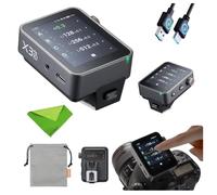 Godox X3pro-C X3Pro C Trigger Flash Wireless TTL per Canon, Schermo Touch LCD, HSS TCM Modalità, Bluetooth Controllo APP, Controllo Obiettivo & Otturatore, Ricarica Rapida USB-C(Auto/Manuale/Multipla）