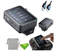 Godox X3pro-F X3Pro F Trigger Flash Wireless TTL per Fujifilm Schermo Touch LCD HSS TCM Modalità Bluetooth Controllo APP Obiettivo & Otturatore Ricarica Rapida USB-C (Auto/Manuale/Multipla Modalità)