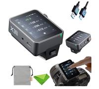 Godox X3PRO-N X3Pro N Trigger Flash Wireless TTL per Nikon Schermo Touch LCD HSS TCM Modalità Bluetooth Controllo APP Obiettivo & Otturatore Ricarica Rapida USB-C (Auto/Manuale/Multipla Modalità)