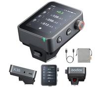 Godox X3PRO N X3Pro-N TTL Trigger Flash Wireless per Nikon, 2.4GHz Wireless | Touchscreen OLED da 2.4 Pollici,Controllo Tramite Bluetooth e App, Controllo Dell'Otturatore,Ricarica USB-C