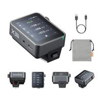 Godox X3ProN TTL Trigger flash wireless per Nikon, 32 canali, 16 gruppi | Touchscreen a colori, supporto per 3 modalità di scatto, batteria al litio integrata, controllo tramite app