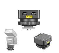 Godox X5N TTL - Trigger flash wireless per Nikon, 2,4 GHz per flash iT32 Mini Flash, trigger hot shoe con supporto HSS, batteria integrata e indicatore colore