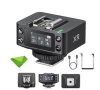 Godox XR TTL Ricevitore trigger flash wireless compatibile con fotocamere Nikon e Canon, ricevitore flash wireless 2.4G, trasmissione a distanza fino a 100 metri, 99 ID e 32 canali, compatibile con X3