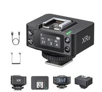 Godox XRS TTL Ricevitore flash per trigger X3S/X3ProS | Portata 100 m, batteria integrata da 1270 mAh, cavo di sincronizzazione e cavo USB-C