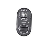 Godox XTR16 Channels XTR-16 Remote 2,4 GHz Wireless Power Control Flash Trigger Ricevitore per Witstro Ad360 Ad180 Speedlite (XTR-16), nero