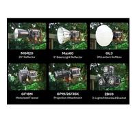 Godox ZB03 - Staffa a tre luci motorizzata per MG6K