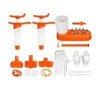 Godpqiui Attrezzo per Sanguinamento Freni,Kit Lubrificazione per Scooter - Utensili Impermeabili per Garage, Officina, Viaggio con Bici, Moto, Scooter