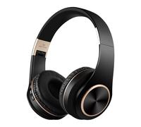 Godpqiui Cuffie wireless con microfono, cuffie con cancellazione del rumore,Cuffie stereo con cancellazione del rumore | auricolari per giocare, vita quotidiana, ascoltare musica