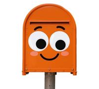 Godpqiui Occhi Grandi Autoadesivi,1 Coppia Occhi Finti Giganti Mobili - Materiale per Fai da Te Halloween Decorazioni Casa Festa Scrivania Camera Scuola