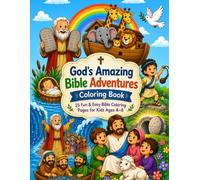 God's Amazing Bible Adventures Coloring Book