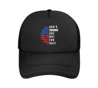 God's Children Are Not for Sale Donna Uomo Cappello Trucker Regolabile Berretto da Baseball Moda Snapback cap per Corsa Sport Ciclismo