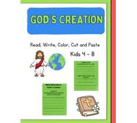 God's Creation: Read, Write, Color, Cut and Paste