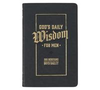 God's Daily Wisdom for Men 365 Devotions Faux Leather (Rilegato in ecopelle)