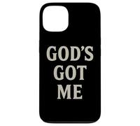 God's Got Me Christian Ispiratrice Fede motivazionale Custodia per iPhone 13