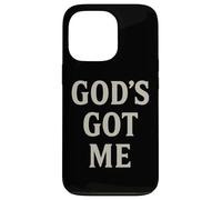 God's Got Me Christian Ispiratrice Fede motivazionale Custodia per iPhone 13 Pro