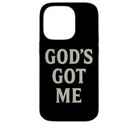 God's Got Me Christian Ispiratrice Fede motivazionale Custodia per iPhone 14 Pro